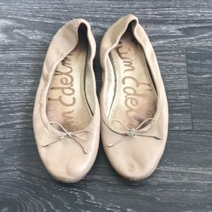 Tan Sam Edelman Felicia Flats. Soze 9 🙌🏼